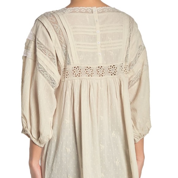 Free People | Ivory Azalea Lace Tunic NWT | Medium - Picture 3 of 10